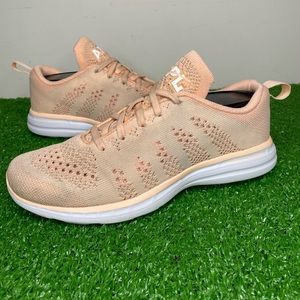 APL TECHLOOM PRO ATHLETIC SNEAKER ROSE GOLD PINK SIZE 7 Womens